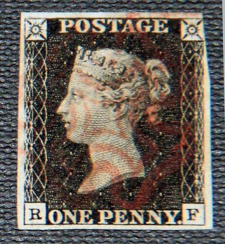 1840 penny black 4 - penny,
