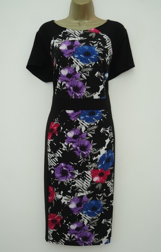 David emanuel black floral - david,