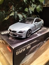 Kyosho Bmw M6 Silver, 1/18 Scale Excellent Condition.