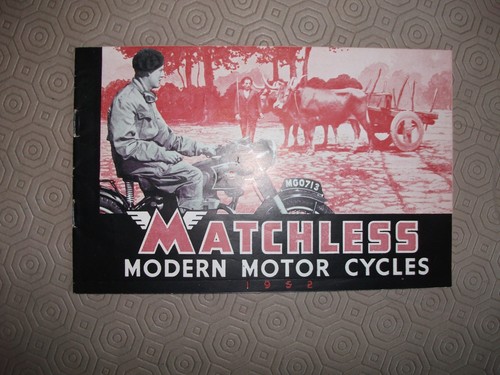 Matchless 1952 sales brochure - 1952,