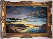 Large oil painting