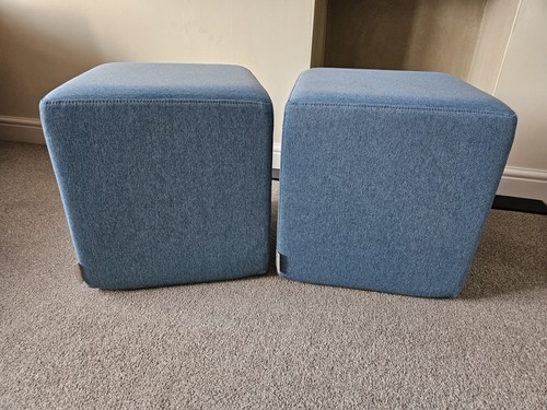 Habitat teal coloured cube - habitat,