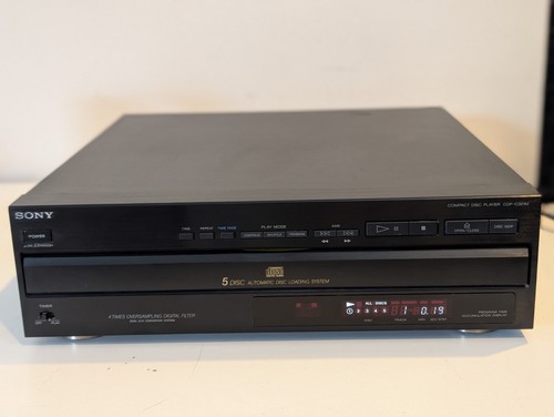 Vintage sony cdp c301m hifi - vintage, cdp-c301m