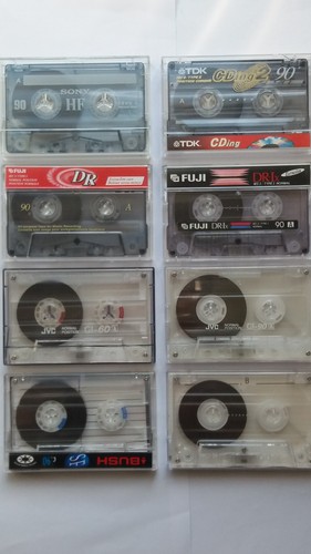 Audio cassettes c90 - 8x,
