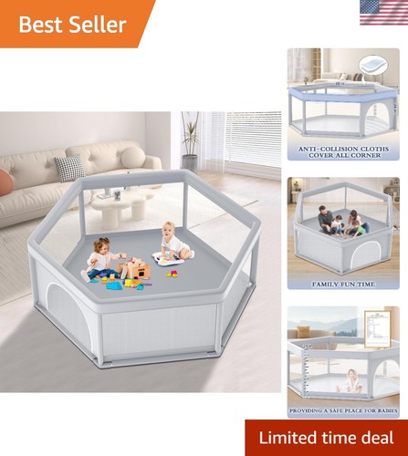 Spacious 65x65 hexagonal baby - 65x65,