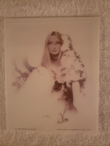 Sara moon art print - moon, 10