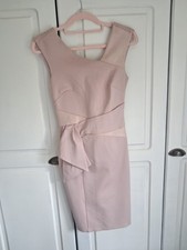 Lipsy Pink bodycon dress- size