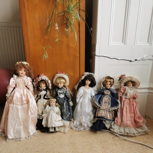 Vintage porcelain dolls - vintage,