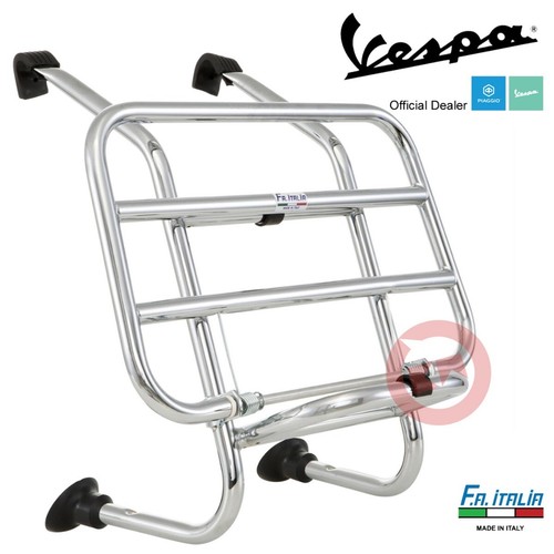 Front luggage rack chrome - f.a.,