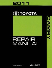 2011 Toyota Camry Shop Service