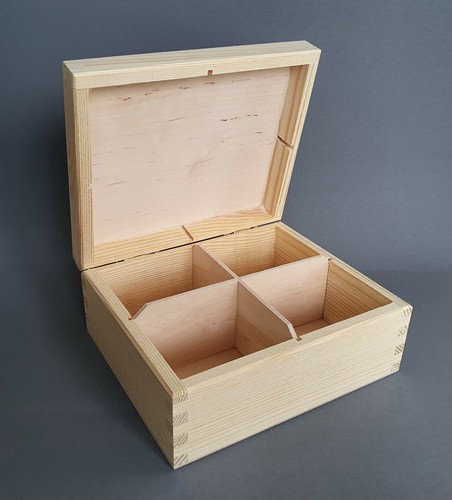 Wooden box tea - bags, 4