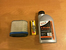 MOUNTFIELD M3 M4 Service Kit. Air Filter & Spark Plug Engine oil B&S intek ohv