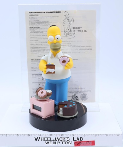 Homer simpson talking - talking, alarm