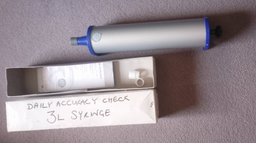 Spirometer calibration syringe - spirometer,