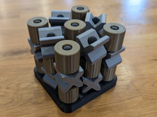 3D Tic-Tac-Toe | 3D Printed