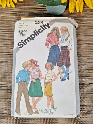 Simplicity sewing pattern 5314 - simplicity,