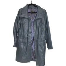 Woodland leather trench - trench, coat