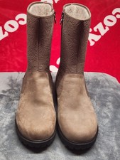 Alegria Womens Taupe Embossed