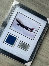 British Airways Framed 747