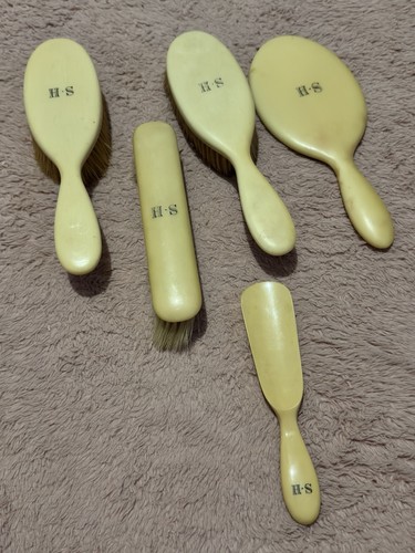 Vintage french ivory - french, celluloid