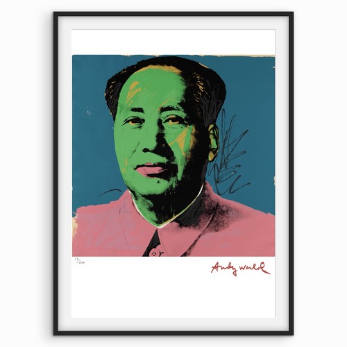 Andy warhol signed mao - warhol,