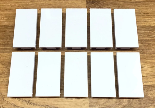 10x white half blanking - 10x,