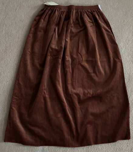 Liberty vintage corduroy skirt - corduroy,