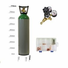 Argon/CO2 5% Mix Gas Cylinder 10L MIG Welding Gas  with Regulator and Mig Kit