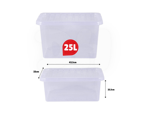 Wham plastic storage boxes - storage,