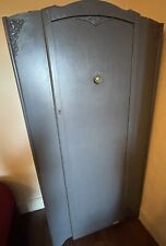 Vintage Art Deco Wooden Large Wardrobe