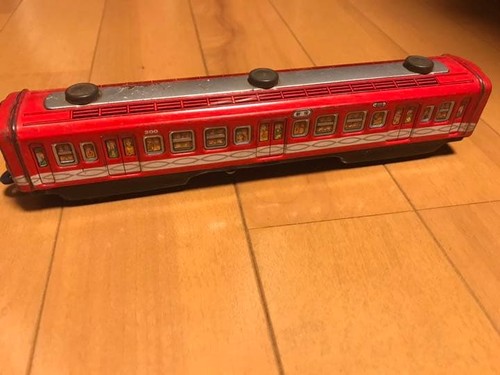 Vintage japanese tin toy - vintage, train