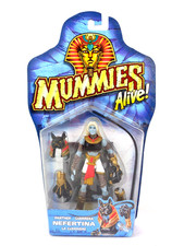 Mummies Alive Panther Nefertina Action Figure Kenner 1998 Sealed EU Holy Grail
