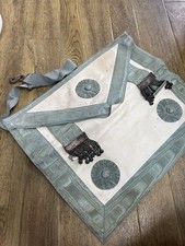 VINTAGE MASTER MASON'S APRON -  Fattorini & Sons- craft - Masonic