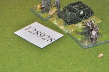 20mm WW2 / british - bren carrier & 6 infantry - (128928)