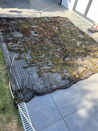 Hessian camouflage netting