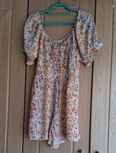 Primark floral play suit size - play,