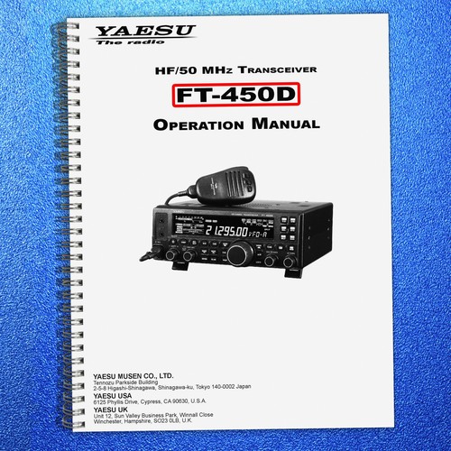Yaesu 450d transceiver - yaesu, ft-450d