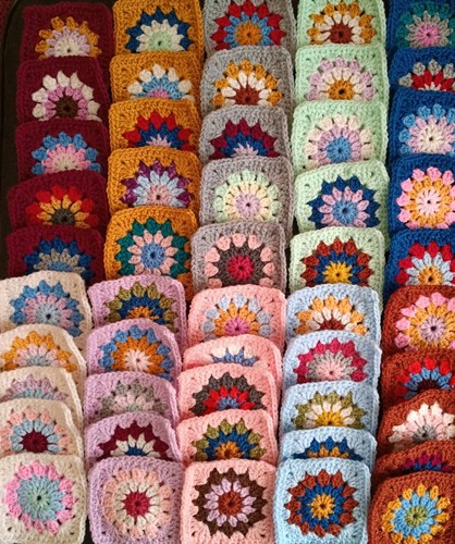 Handmade crochet granny - crochet,