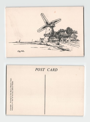 Postcard cley mill norfolk - -,