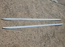 AUDI A5 Sportback Side Skirts S Line Trim 8T White LY9C Facelift 2013