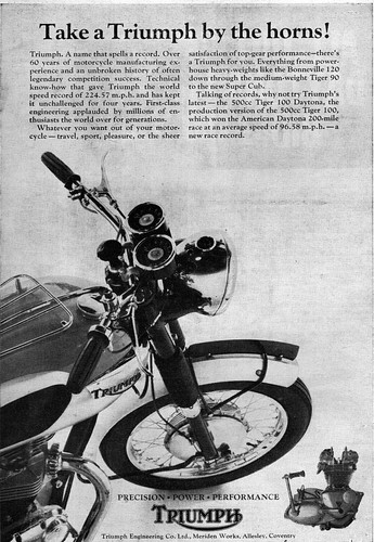 1967 triumph tiger - daytona, 500