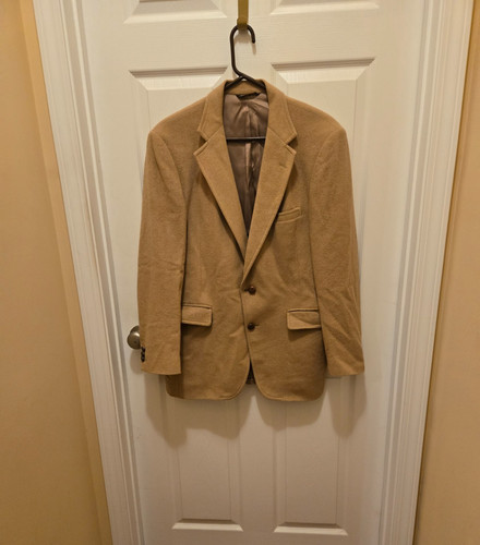 Vintage camel hair blazer - vintage,