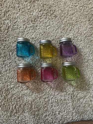 Multicoloured glass shot - multicoloured,