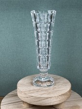 17cm Footed Pressed Glass