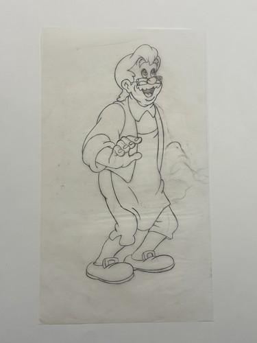 Two original disney sketches - disney,