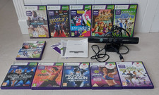 Microsoft Xbox 360 Kinect Sensor + 11 x Games Bundle