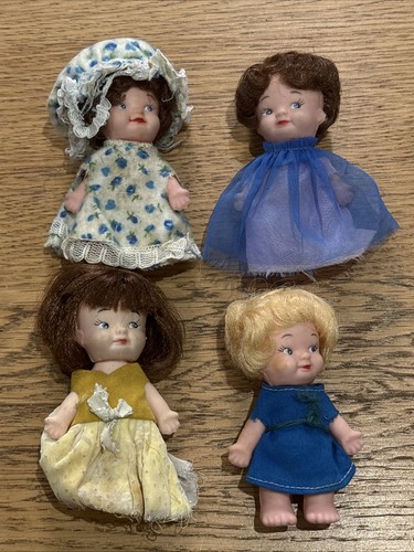 Kewpie style dolls - style, tiny