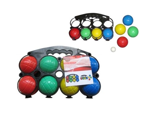 French garden plastic boules - french,