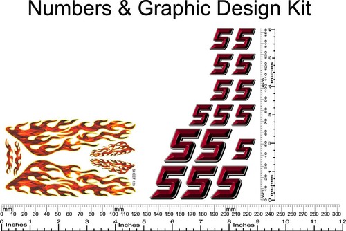 Vinyl decal 16th - r/c, scale