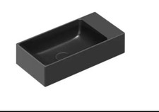 Catalano New Zero Verso 50 Basin Nth Satin Black 50X25
